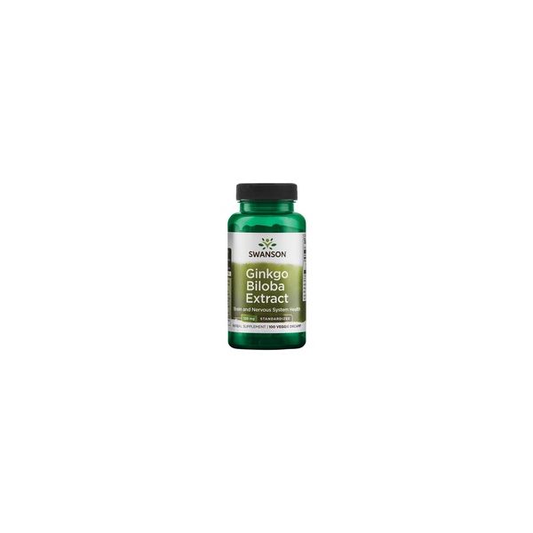 Swanson Extrato Ultra Ginkgo Biloba 120mg 100 Cápsulas Vegetais