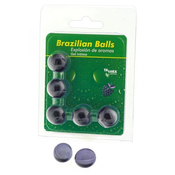 Diverty Sex Set 5 Brazilian Balls Explosion Aroma Frutas Bosque