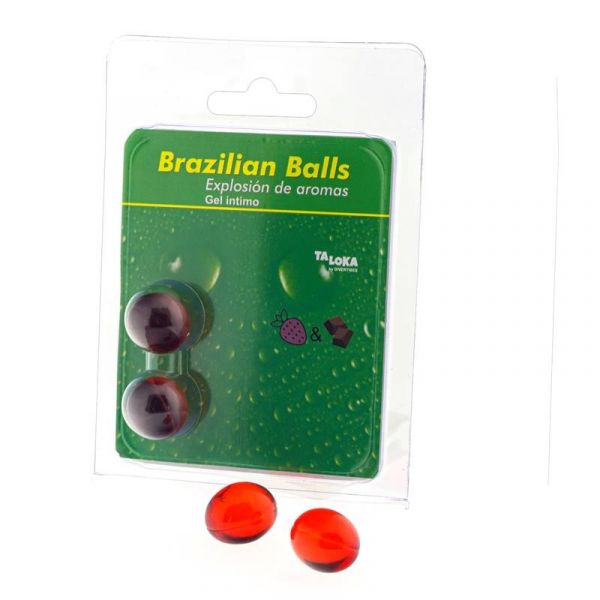 Diverty Sex Set Brazilian Balls Aroma Fresa Y Chocolate Kuantokusta