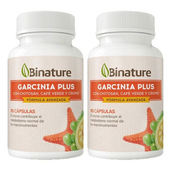 Binature Garcinia Plus 2x90 Cápsulas KuantoKusta