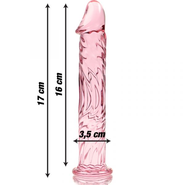 Nebula Series By Ibiza Modelo Dildo Vidro Borosilicado X Cm