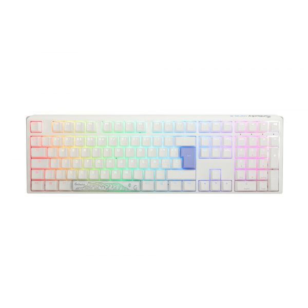 Ducky Teclado One Classic Full Size Pure White Hot Swappable Mx Red