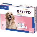 Virbac Effitix Spot-On Cão 20-40Kg 4 Pipetas