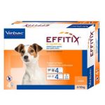 Virbac Effitix Spot-On Cão 4-10Kg 4 Pipetas