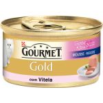 Ração Húmida Purina Gourmet Gold Mousse Vitela Kitten 85g
