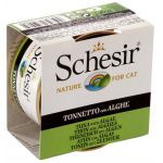 Ração Húmida Schesir Nature Tuna &amp; Algae Wet Cat 85g