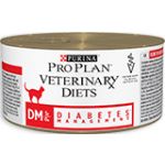 Ração Húmida Purina Pro Plan Vet Diets DM Diabetes Management Cat 24x 195g