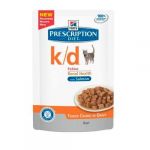Ração Húmida Hill's Prescription Diet k/d Kidney Care Salmon Cat 12x 85g