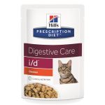 Ração Húmida Hill's Prescription Diet i/d Digestive Care Chicken Cat 12x 85g