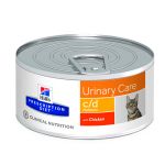 Ração Húmida Hill's Prescription Diet c/d Urinary Care Multicare Chicken Cat 24x 156g