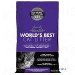 World's Best Cat Litter Areia Aglomerante Multiple Lavanda 12,7Kg
