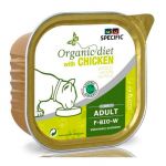 Ração Húmida Specific Organic Diet Adult F-BIO-W Chicken Cat 7x 100g
