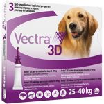 Vectra 3D Antiparasitário Cão 25kg - 40kg 3 Pipetas