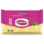 Inodorina Toalhitas Refresh Citronella 40 Toalhitas