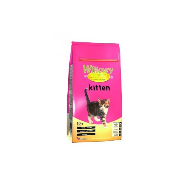 Willowy Gold  Super Premium  Kitten Cat  10Kg Compara pre os