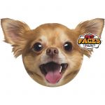 Pet Faces Almofada Dog Faces Chihuahua