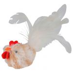 Trixie Brinquedo Gato Peluche Chicken com Erva-gateira & Som