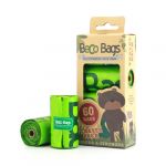 Beco Saco Higiene Substituição Poop Bags 60 Sacos Travel Pack (4x15)