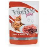 Ração Húmida Vibrisse Tuna & Beef Jelly Cat 70g