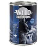 Ração Húmida Wild Freedom Adult Cold River Chicken & Salmon Wet Cat 6x 400g