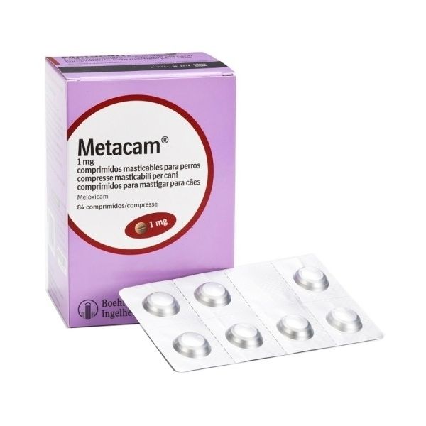 Metacam 1mg Cães 84 Comprimidos KuantoKusta