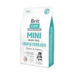Brit Care Grain Free Mini Light & Sterilized Rabbit & Salmon 2Kg