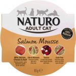 Ração Húmida Naturo Adult Mousse Salmon 85g
