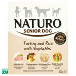 Ração Húmida Naturo Senior Turkey & Rice & Vegetables 400g