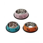 Nobleza Comedouro Inoxidável Patinhas Blue XXL