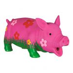 Trixie Brinquedo Cão Porco Florido em Látex