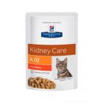 Ração Húmida Hill's Prescription Diet k/d Kidney Care Chicken Cat 85g