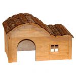 Kerbl Nature Casa para Roedores com Telhado Redondo M - 22451-14124