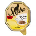 Ração Húmida Sheba Classics Pasta: Vitela E Frango 44 x 85g