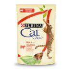 Ração Húmida Purina Cat Chow Adulto Carne de Vaca 85g