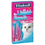 Vitakraft Cat Liquid Snack com Salmão e Ómega 3 24 X 15 G