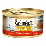 Ração Húmida Purina Gourmet Gold Ragout Refinado Vaca 12x 85g