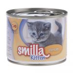Ração Húmida Smilla Kitten 6 X 200 G com Vitela