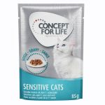 Ração Húmida Concept for Life Sensitive Cats Molho 12x 85g