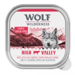 Ração Húmida Wolf of Wilderness Adult 6 X 300 G High Valley Vaca