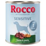 Ração Húmida Rocco Sensitive 24 X 800 G Peru e Batatas