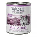 Ração Húmida Wolf of Wilderness Adult 6 X 800 G Oak Woods com Javali