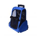 Carrinho de Transporte Cão/gato e Mochila Azul - M3068