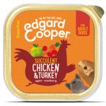 Ração Húmida Edgard & Cooper Grain-Free Adult Chicken & Turkey 150g