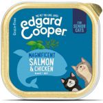 Ração Húmida Edgard & Cooper Bio Organic Senior Salmon & Chicken 85g