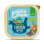 Ração Húmida Edgard & Cooper Bio Organic Puppy Chicken & Fish 17x 100g