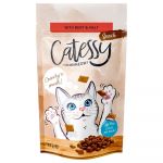 Catessy Crunchy Snacks Salmão, Vitaminas e Ómega 3 65g