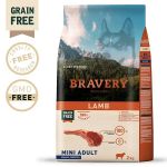 Bravery Adult Grain Free Mini Lamb 2Kg