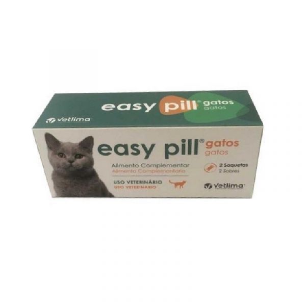 Easypill Gato Easypill Cat Píldoras Envueltas Individualmente Para Gatos De 4 X 10 Gramos 