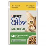 Ração Húmida Purina Cat Chow Adulto Sterilised Frango 85g