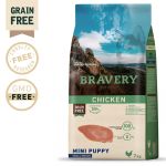 Bravery Puppy Grain Free Mini Chicken 400g